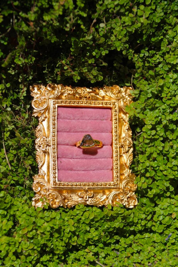 Moldavite Ring