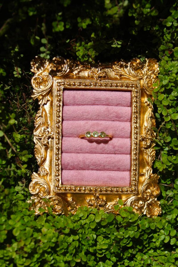Green Beryl Ring
