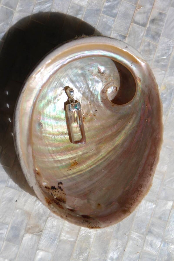 Kunzite, Ethiopian Opal Pendant