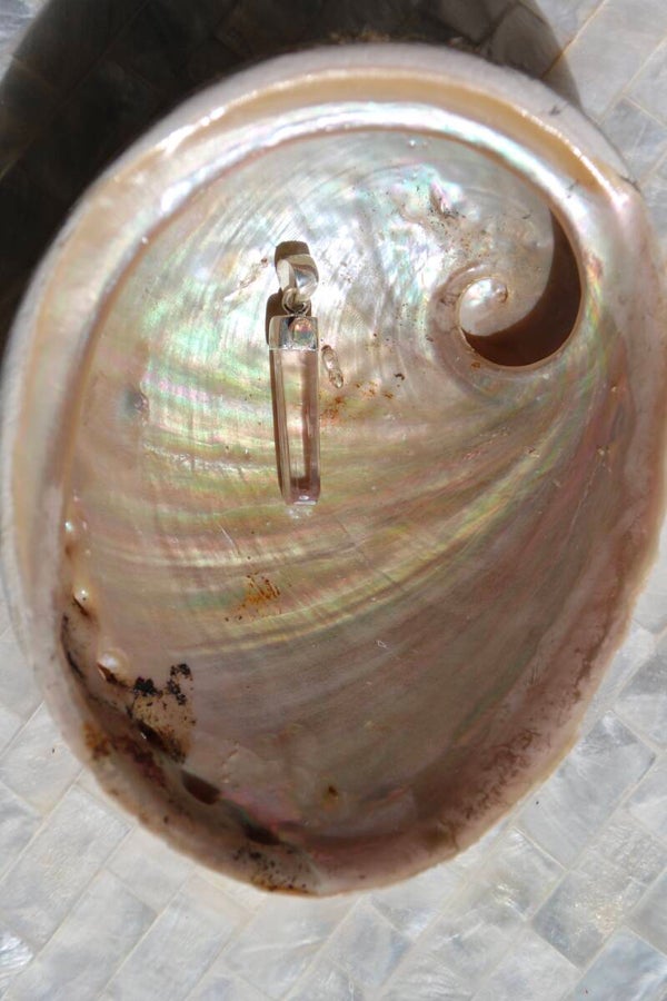 Ethiopian Opal, Kunzite Pendant