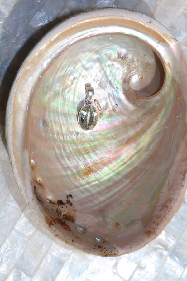 Green Amethyst Pendant