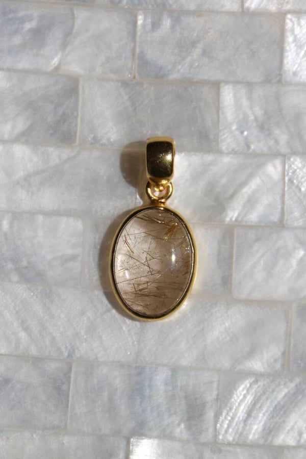Rutile Quartz Pendant