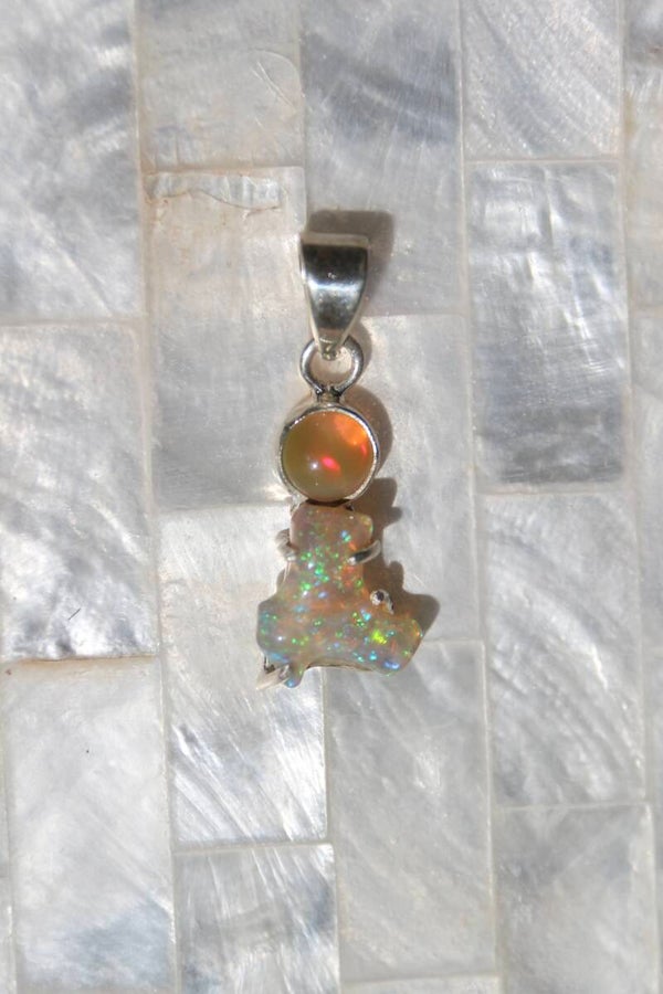 Ethiopian Opal Pendant