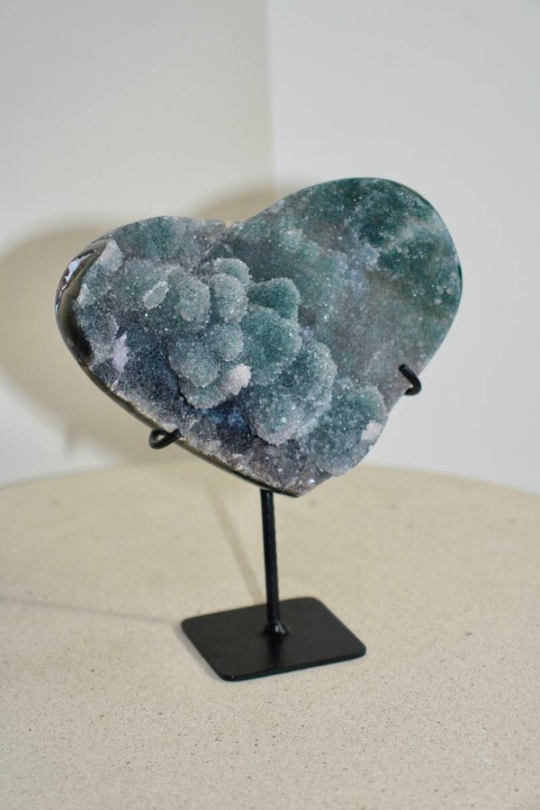 Flower amethist hart