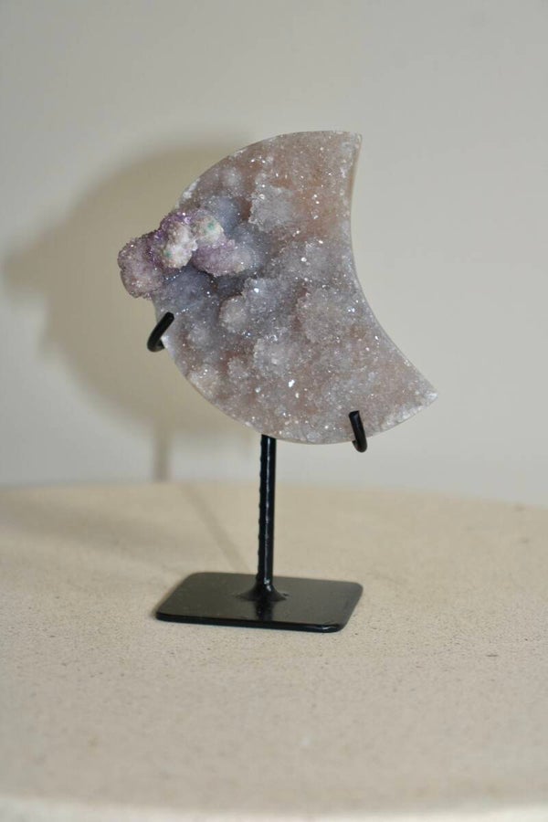 Flower amethist maan