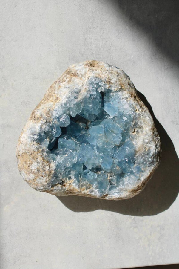 Celestite cluster