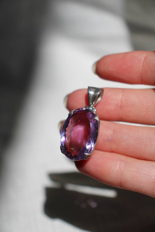 Ametrine pendant (925 sterling silver)