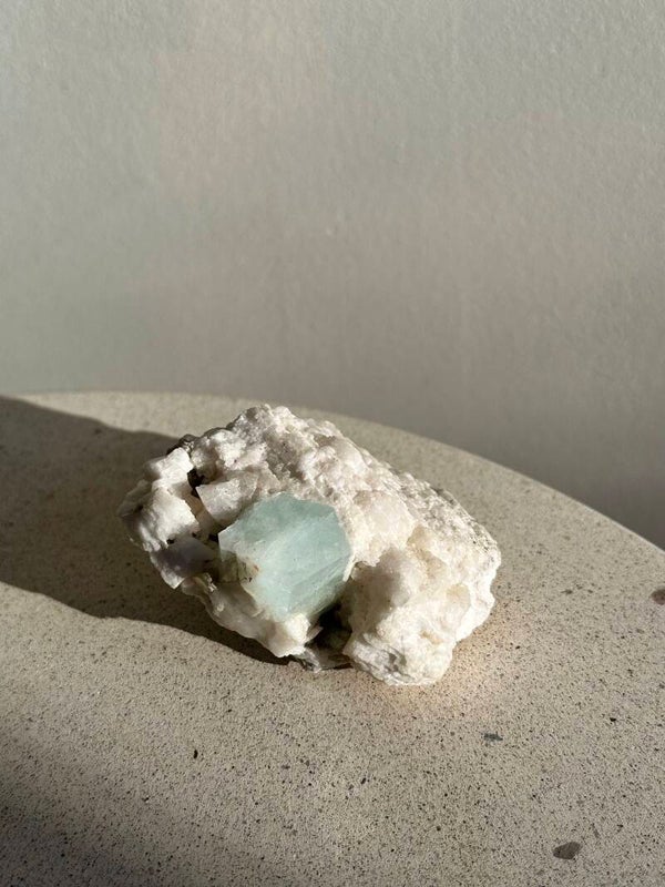 Aquamarijn specimen (gem kwaliteit)