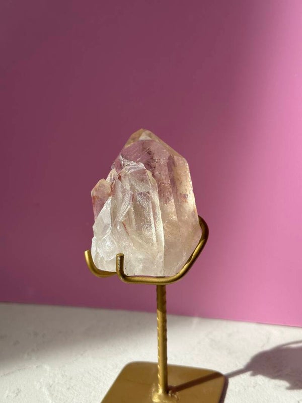 Pink Lithium on stand