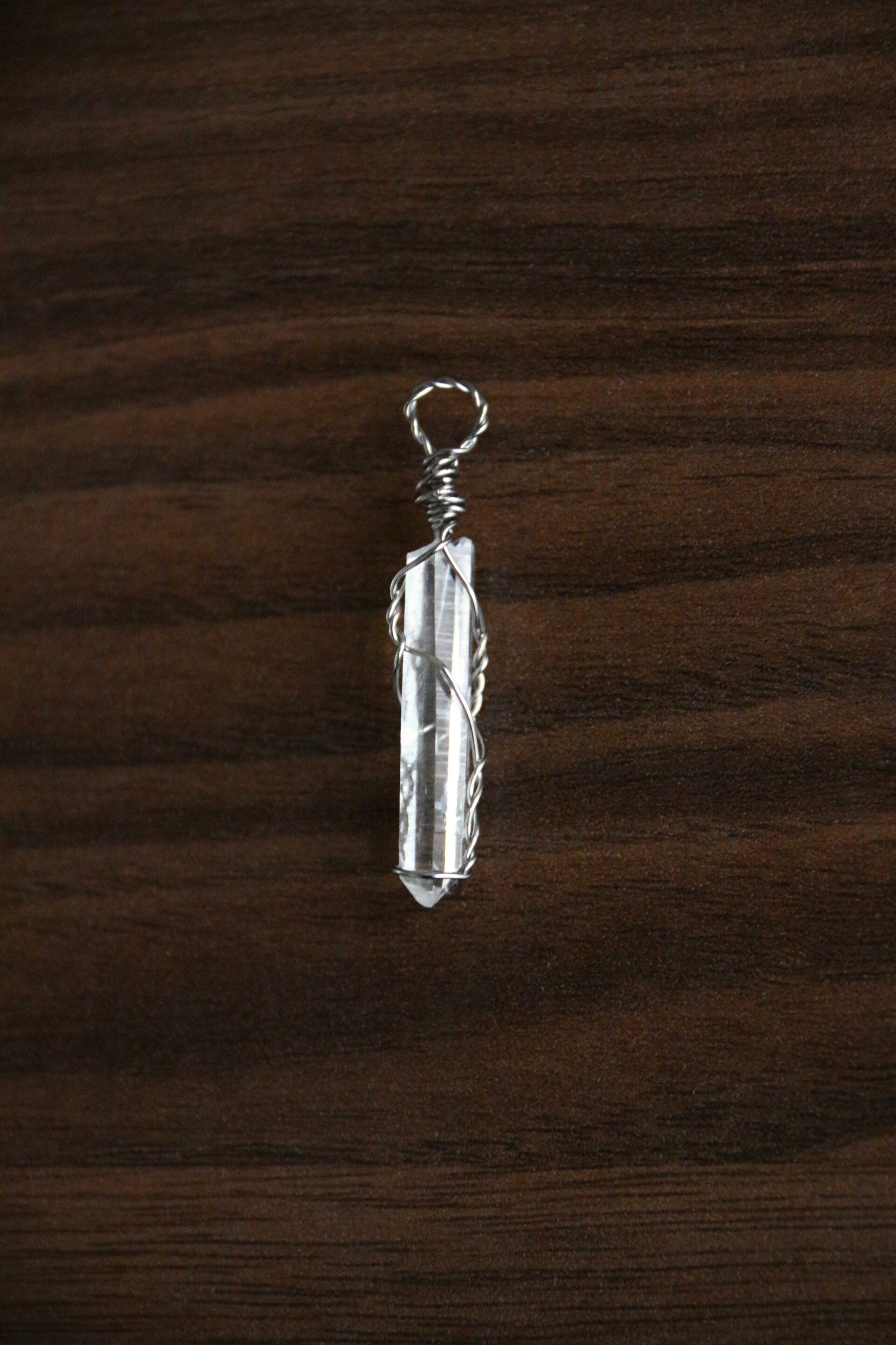 Lemurian pendant silver