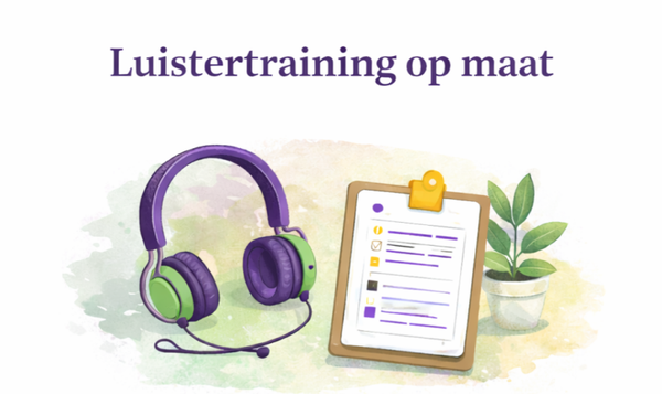Luistertraining op maat