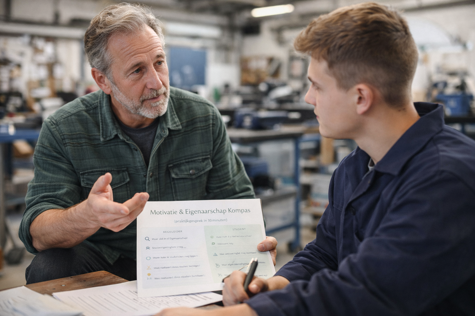 Motivatie & Eigenaarschap Kompas voor praktijkbegeleiders en studenten