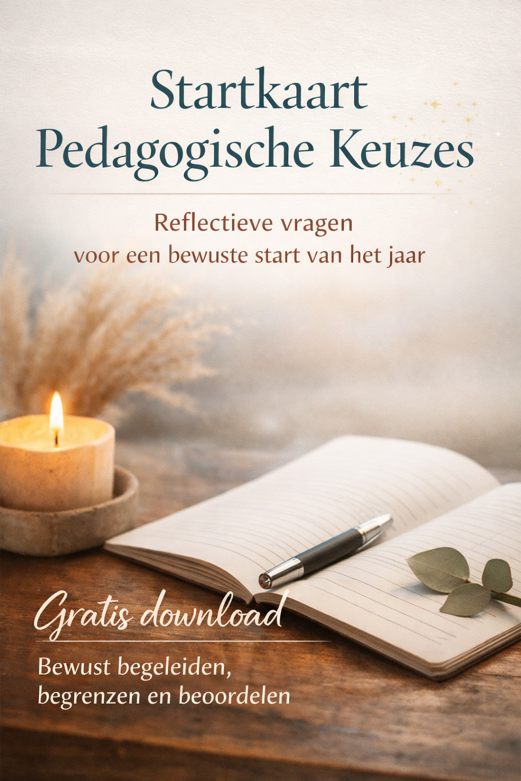 Startkaart pedagogische keuzes