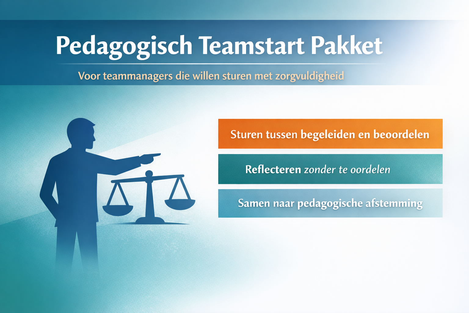 Teamstartpakket: Pedagogische afstemming