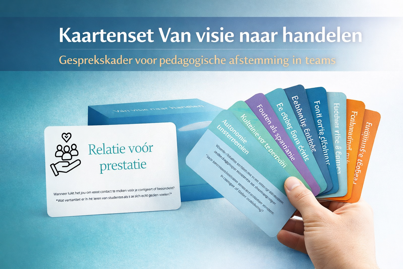 Kaartenset: Van visie naar handelen