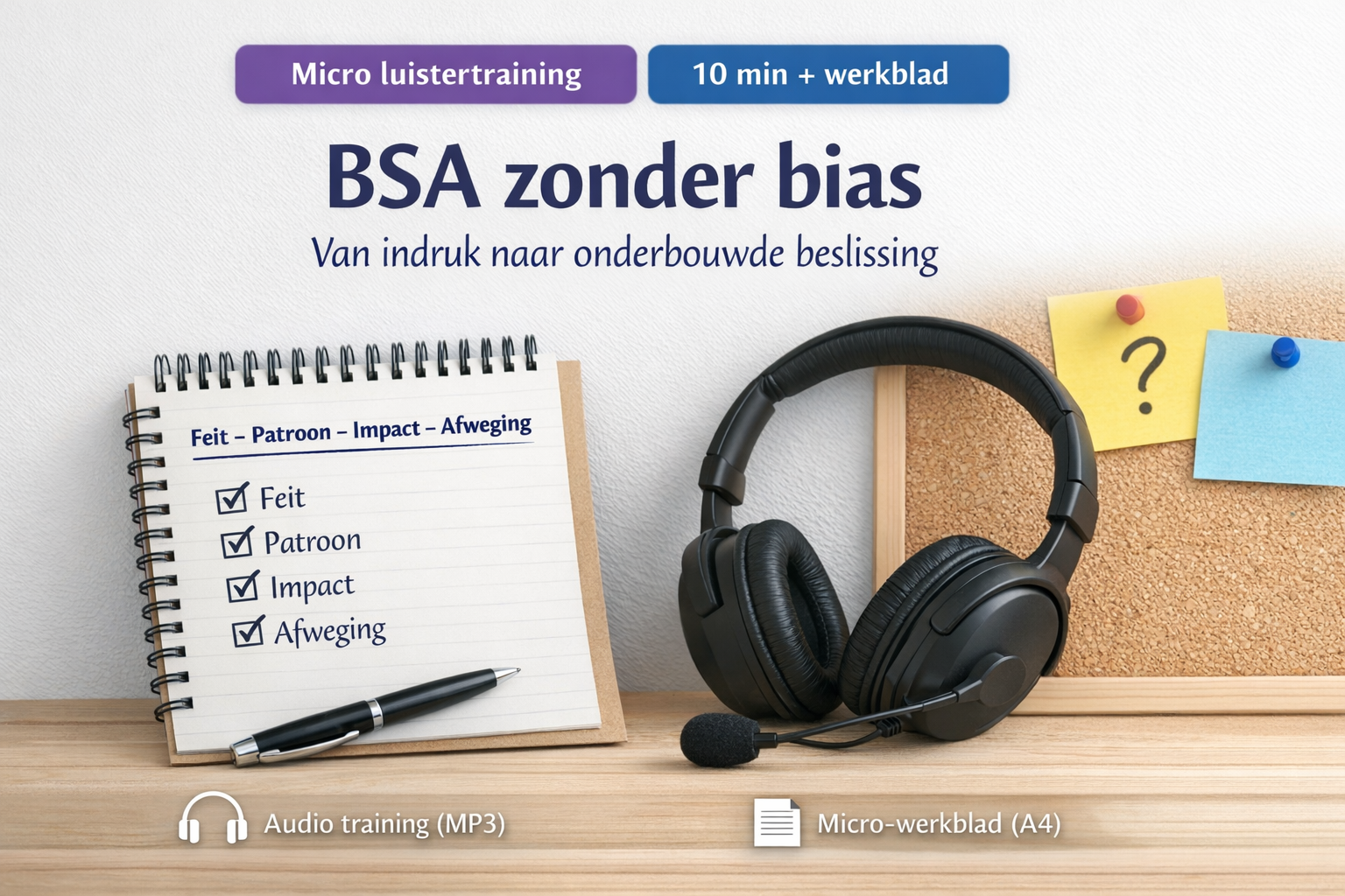 BSA zonder bias (los)