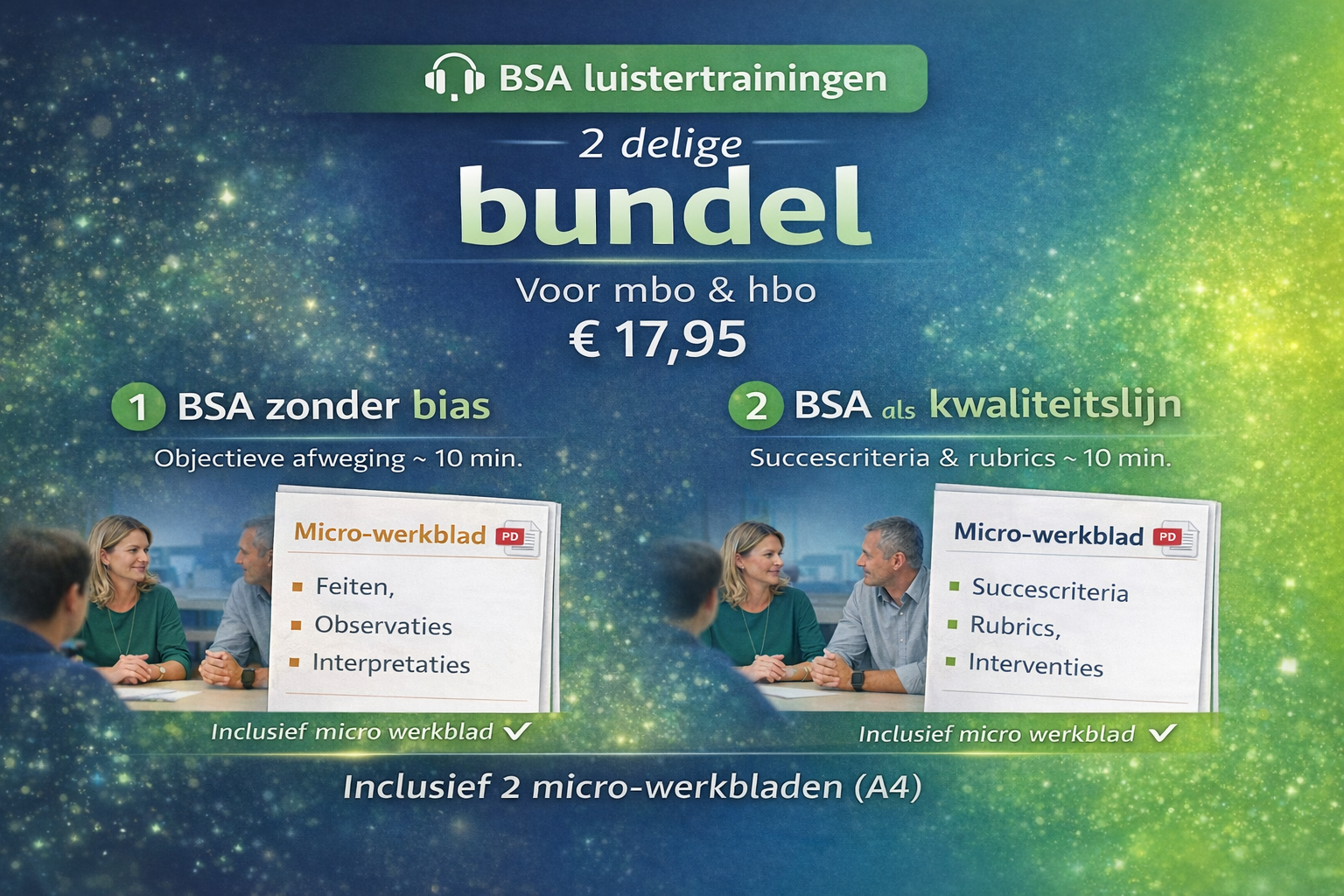🎧 BSA luistertrainingen (2-delige serie)