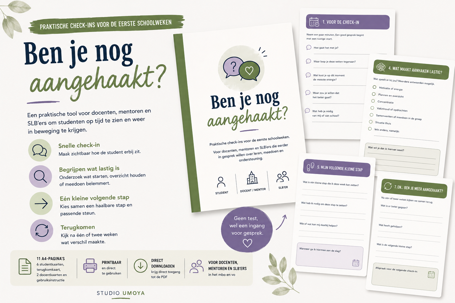 Ben je nog aangehaakt?