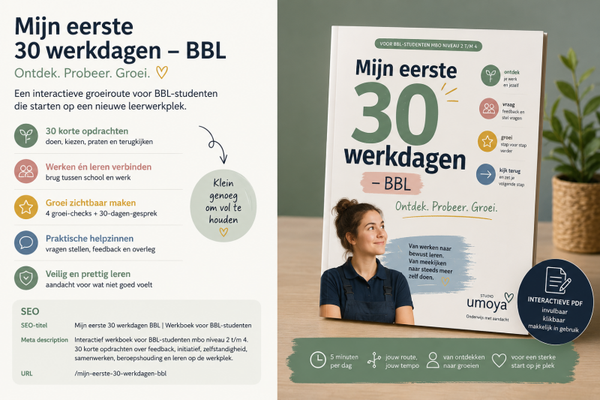 Mijn eerste 30 werkdagen