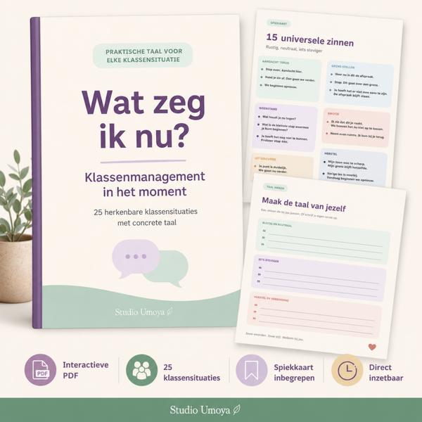 Klassenmanagement in het moment