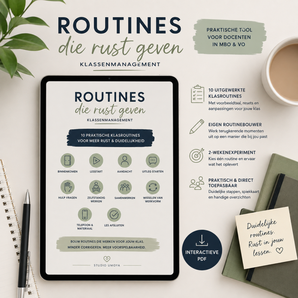 Routines die rust geven