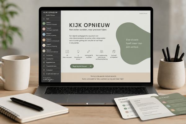 Digitale pedagogische casustool voor docententeams