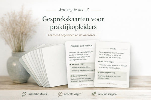 Wat zeg je als…? | Gesprekskaarten voor praktijkopleiders