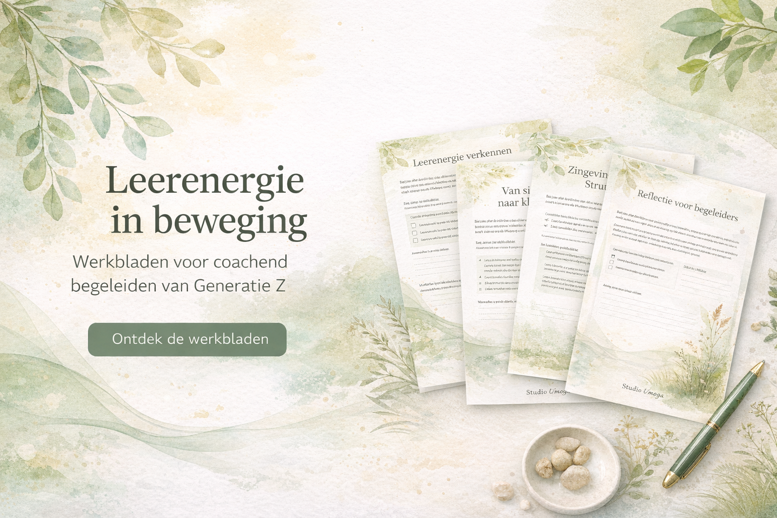 Werkbladen voor coachend begeleiden van Generatie Z