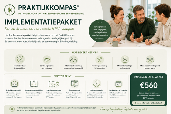 Het Praktijkkompas implementatiepakket voor gehele opleiding