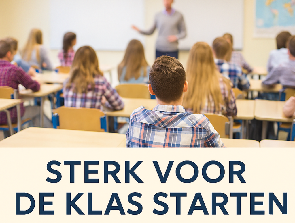 Grip op je klas, vanaf je eerste les