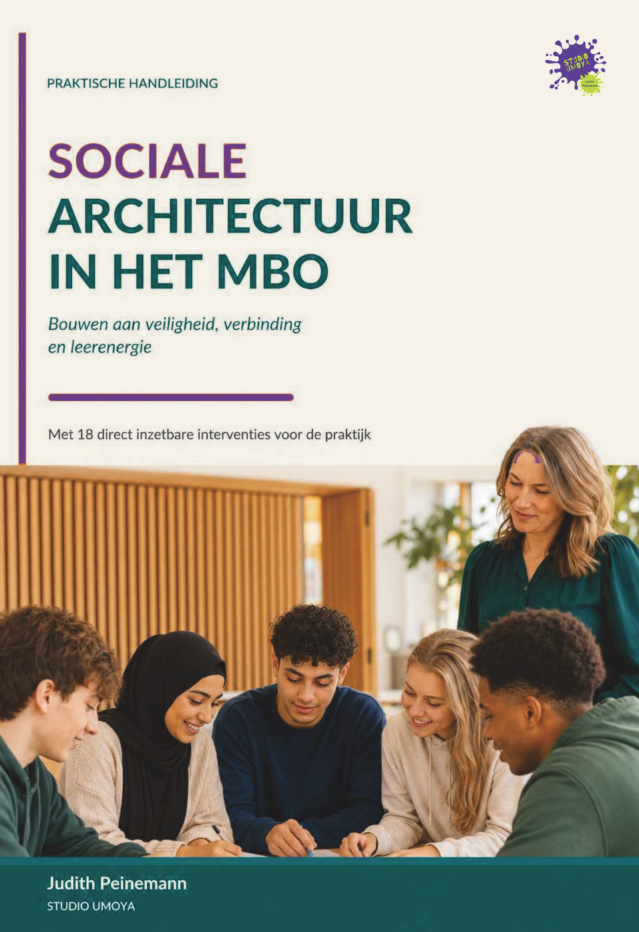 Boek Sociale Architectuur in het MBO van Judith Peinemann