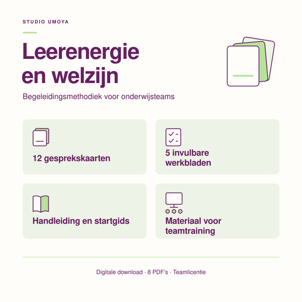 Leerenergie en welzijn | Teammethodiek
