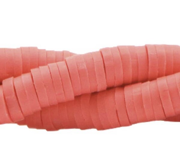 Katsuki kralen 4mm Deep coral red 