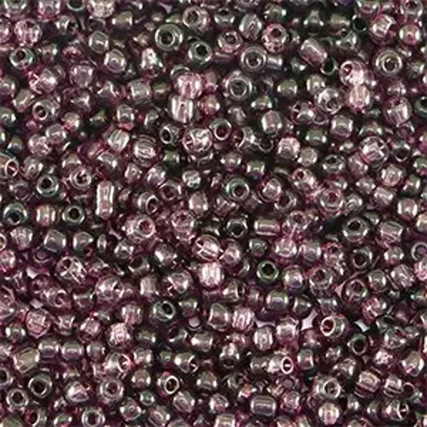 Rocailles Transparant Dark Purple 2mm