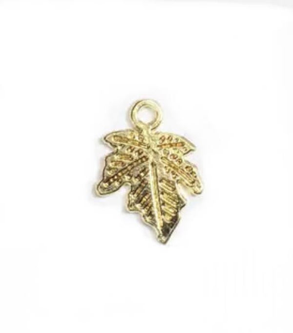 Bedel / hanger blad goud