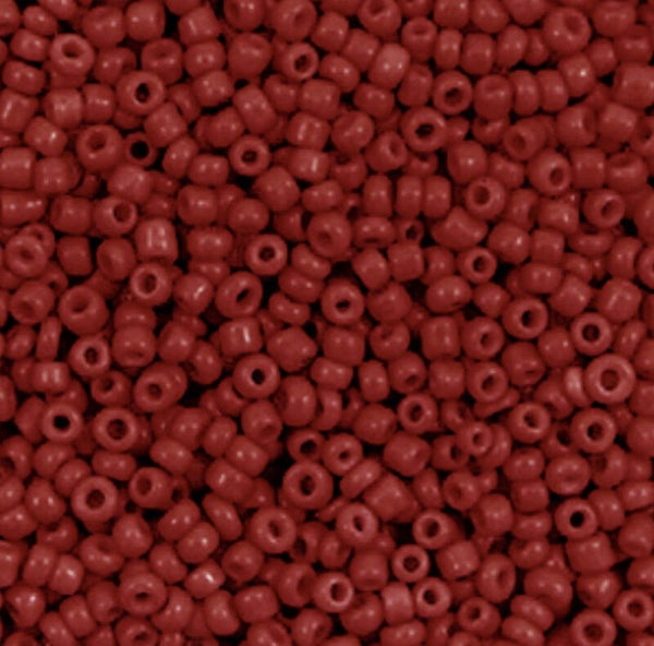 Rocailles 2mm Cabernet Red