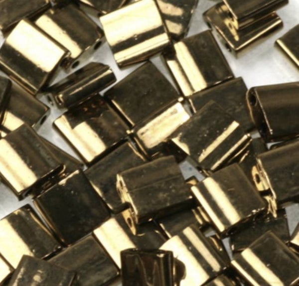 Miyuki tila 5x5mm Metallic dark bronze.
