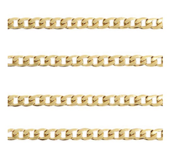 Stainless steel jasseron schakel 7x5mm