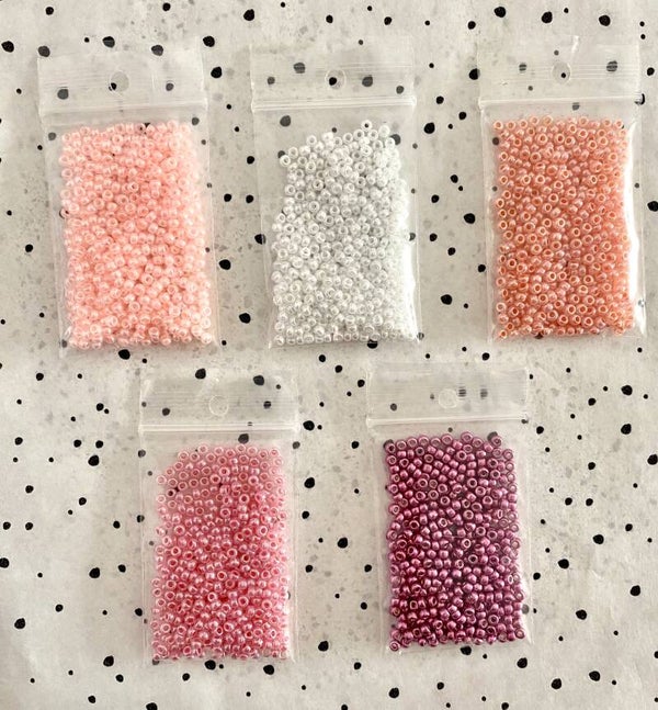 Miyuki voordeelpakket Sweet pink 8/0 3mm