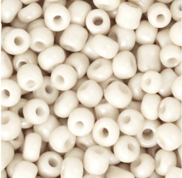 Rocailles 4mm Lotus White