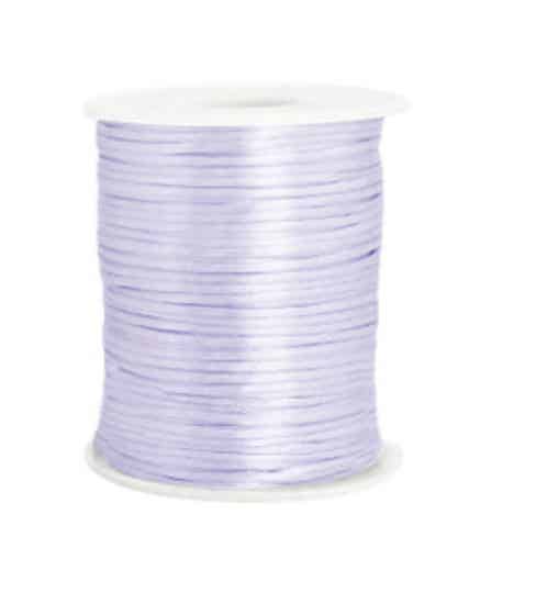 Satijn koord 1,5 mm Lavender purple  4 meter