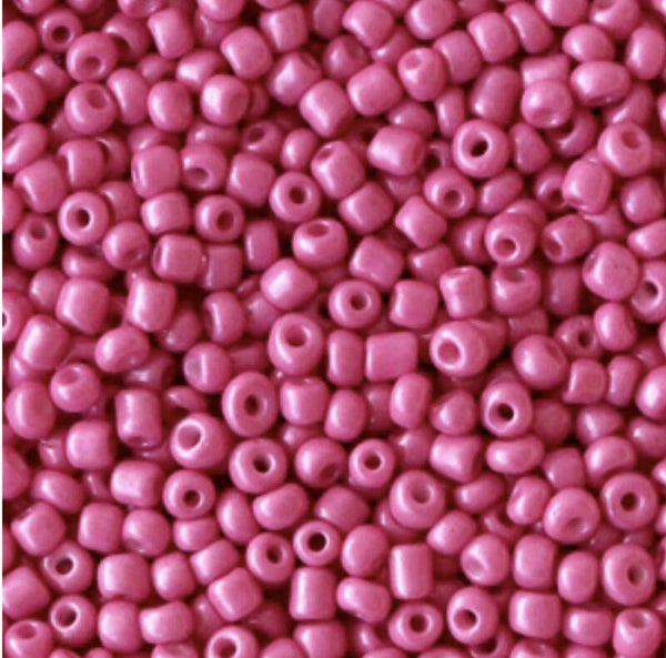 Rocailles 2mm Cerise pink