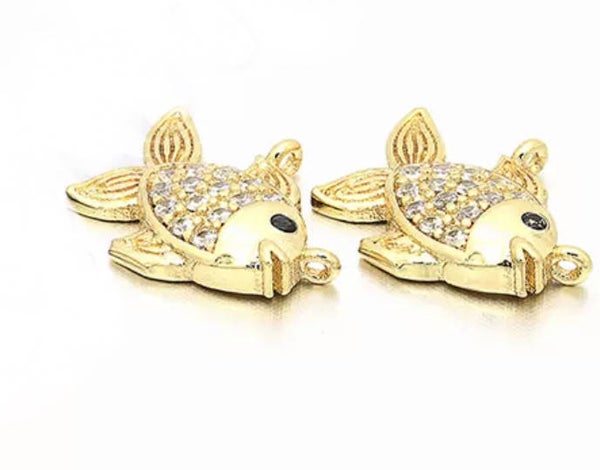 Bedel zirkonia vis goud