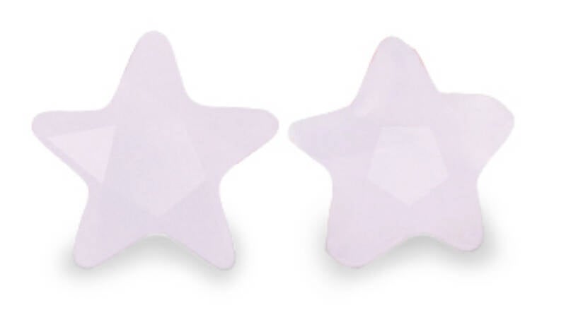 Facet kralen star pastel lilac
