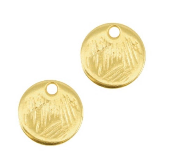 DQ muntje rond Goud 9mm