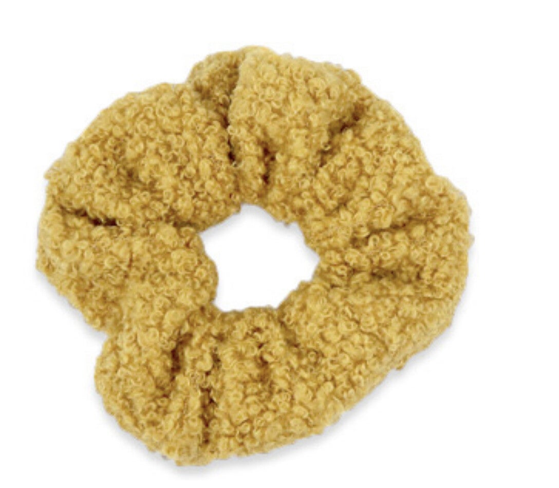 Scrunchie Teddy Golden Ochre
