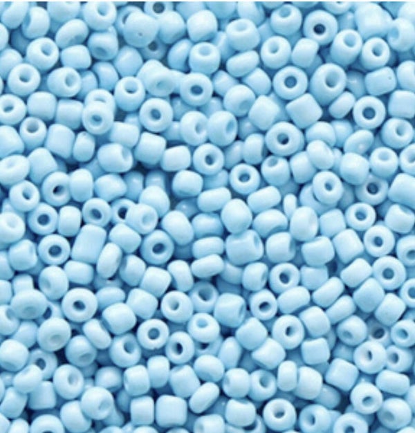 Rocailles 2mm Sky blue 