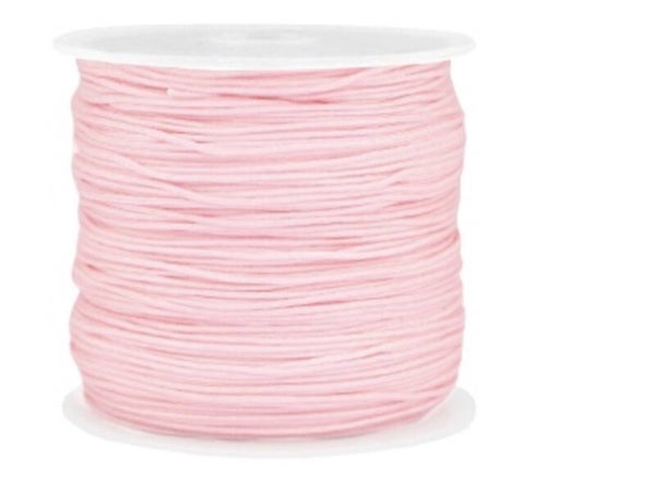 Draad macramé 0.8mm Light pink