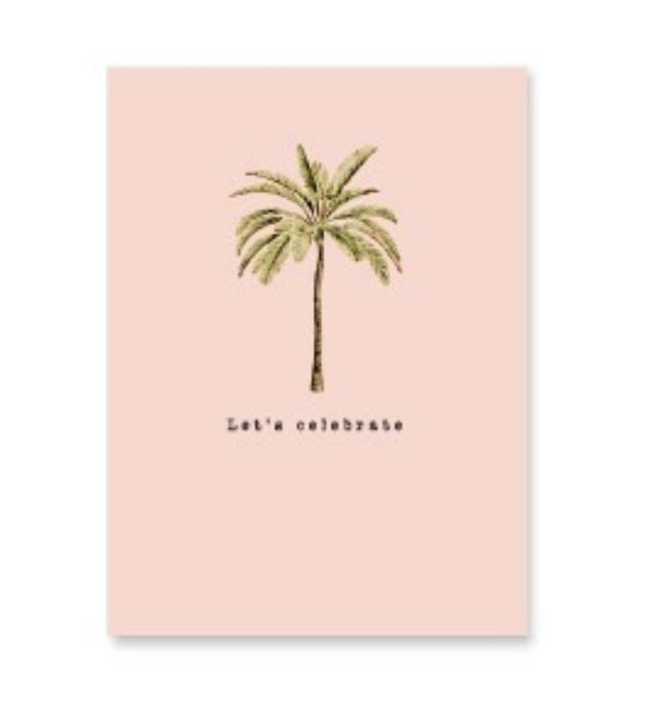 Kaartjes voor sieraden “lets celebrate “