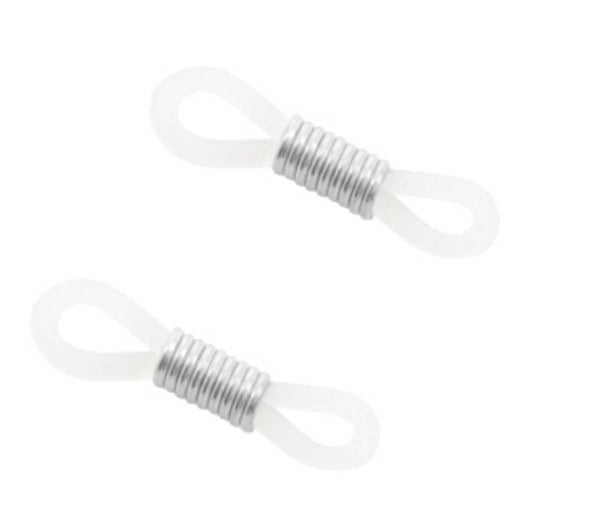 Brillenkoord eindje Transparant white 5 stuks 